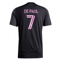 Stroje piłkarskie Inter Miami Rodrigo De Paul #7 Koszulka Wyjazdowej 2025-26 Krótki Rękaw